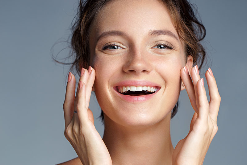 Healthy skin with Fusion Showering System
